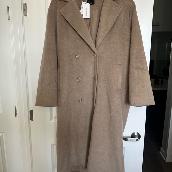 Cotton On Classic Beige trench coat L/XL - NWT - Picture 1 of 4